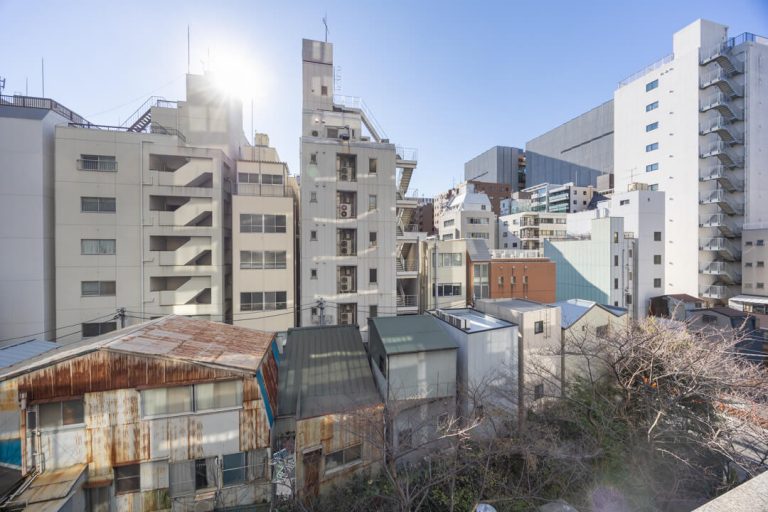 バルコニー眺望