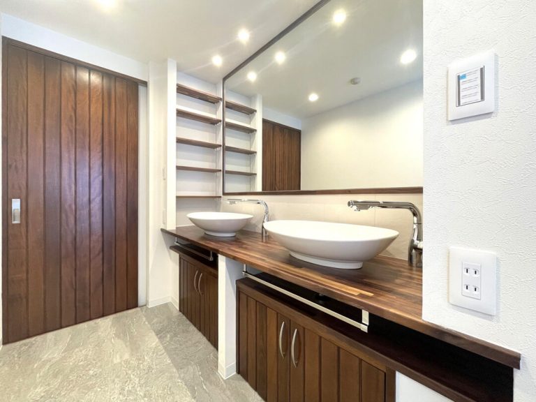 洗面室 2ボウル