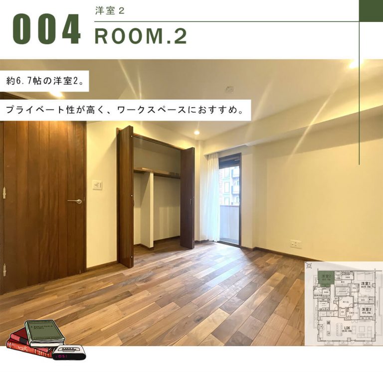 GSハイム南青山の洋室