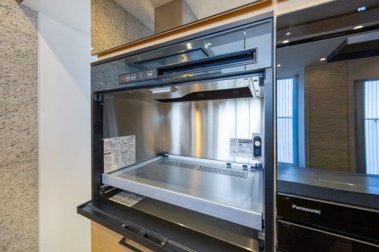 キッチン スライドイン家電収納