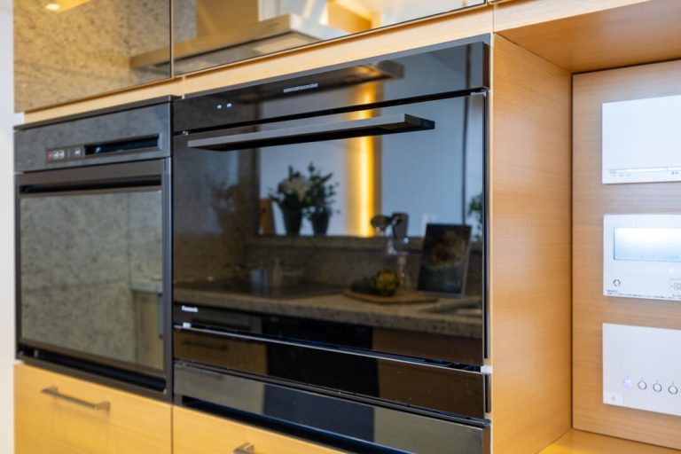 キッチン Panasonic製ビルトイン電気オーブンレンジ