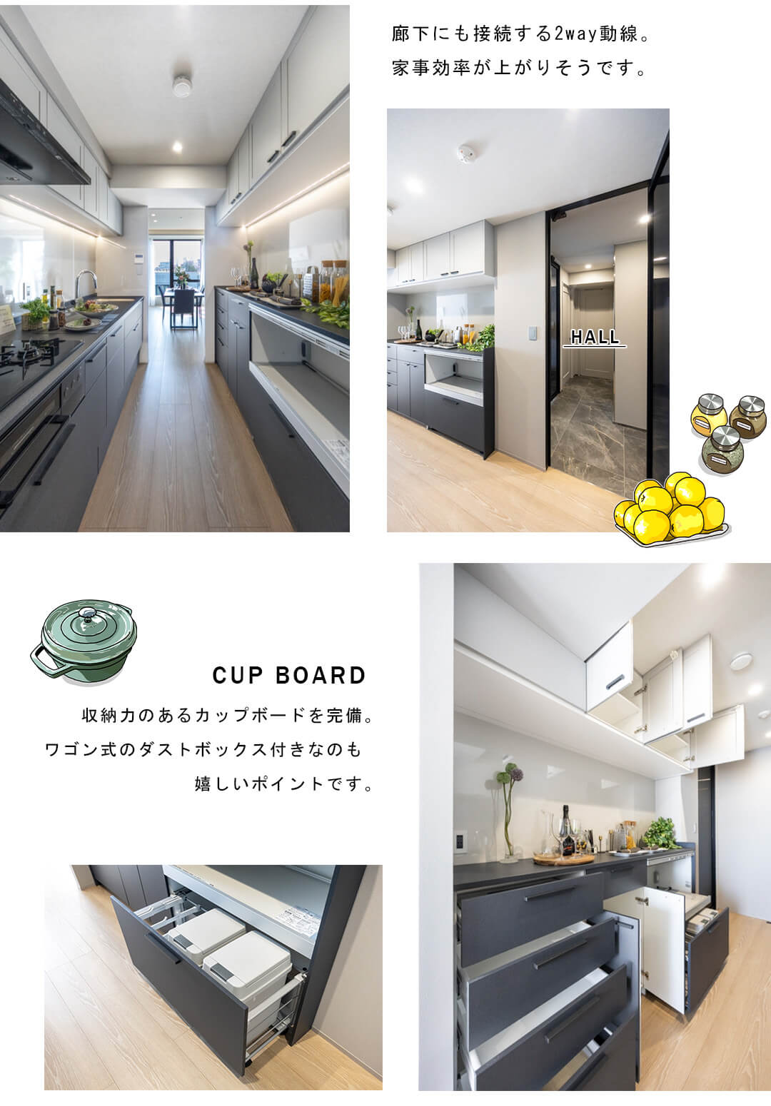 サンウッド代官山猿楽町のキッチン