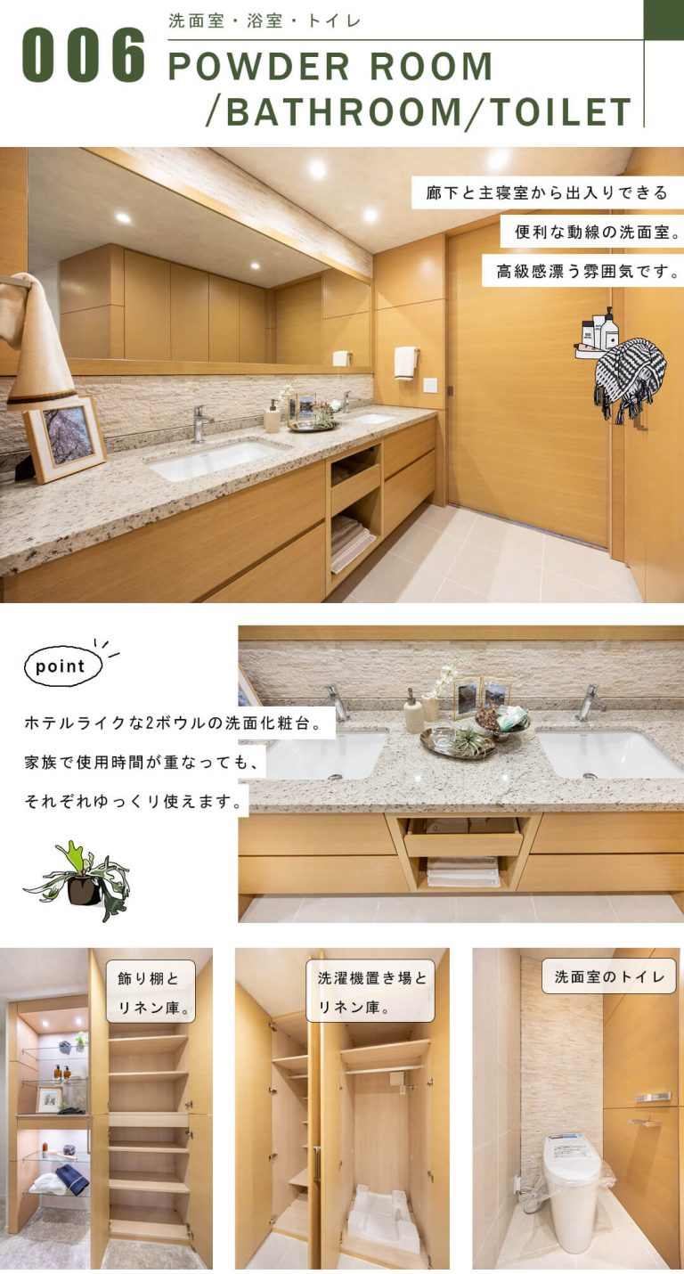 プラウド新宿御苑エンパイアの洗面室・浴室・トイレ