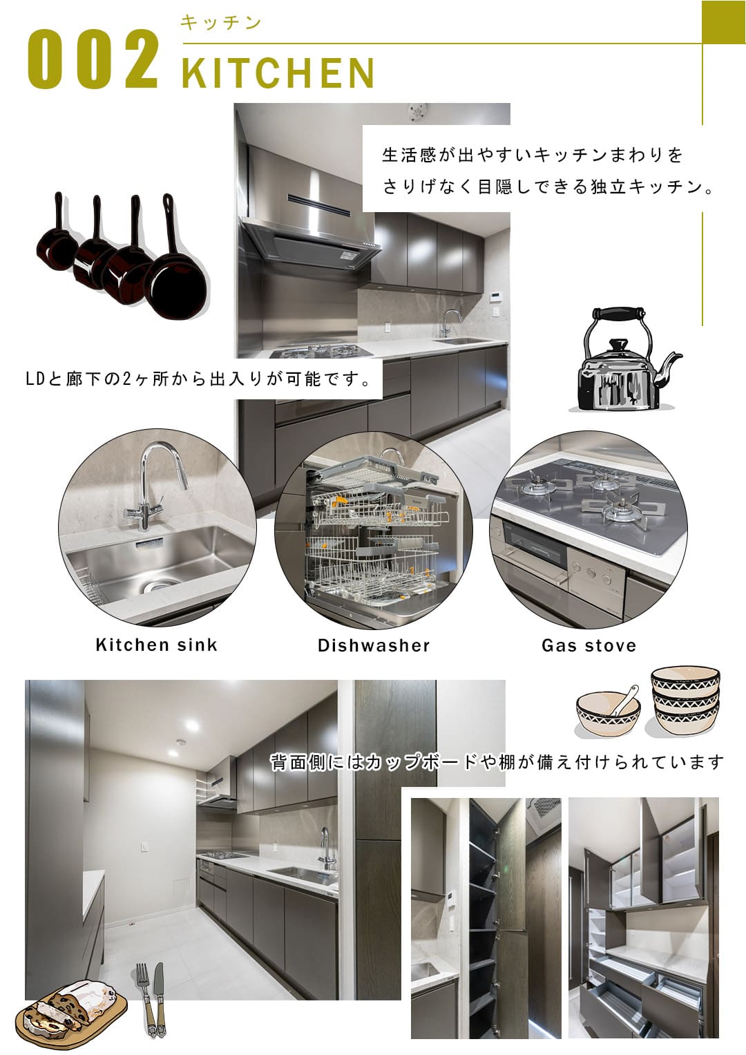 002キッチン,KITCHEN