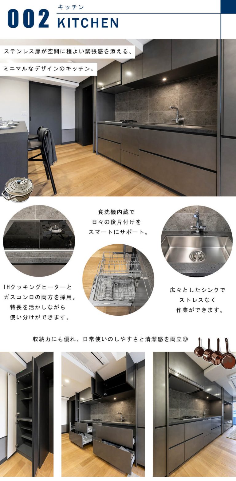 The Upper Residences at Minami-Aoyamaのキッチン