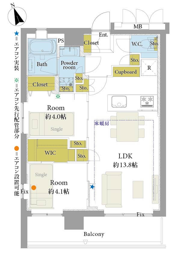 渋谷　渋谷の躍動感と開放感をひとり占め 間取り図