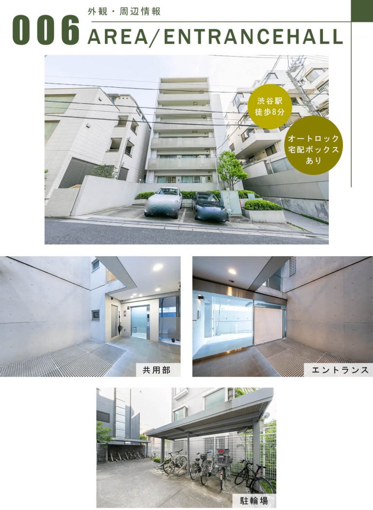 渋谷常磐松ハウスの外観・周辺情報