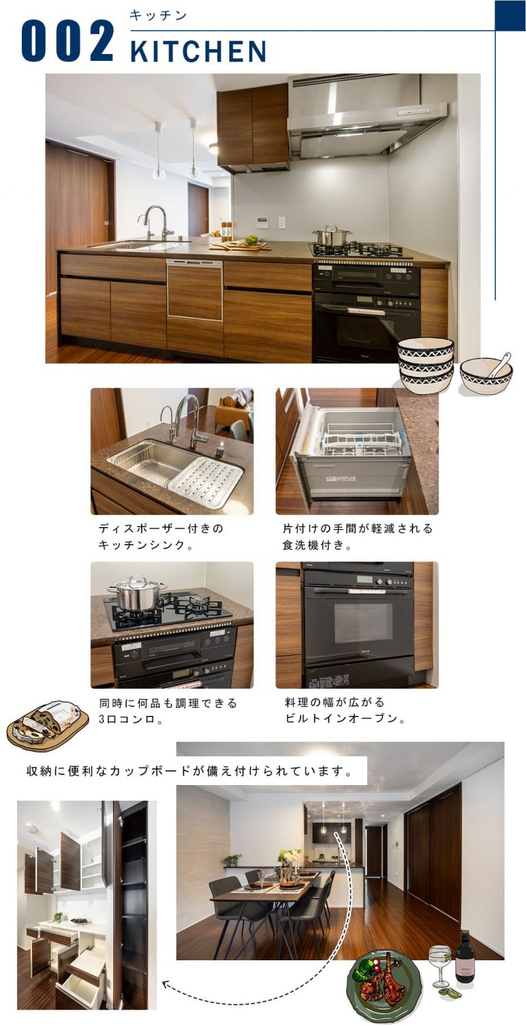 002キッチン,KITCHEN