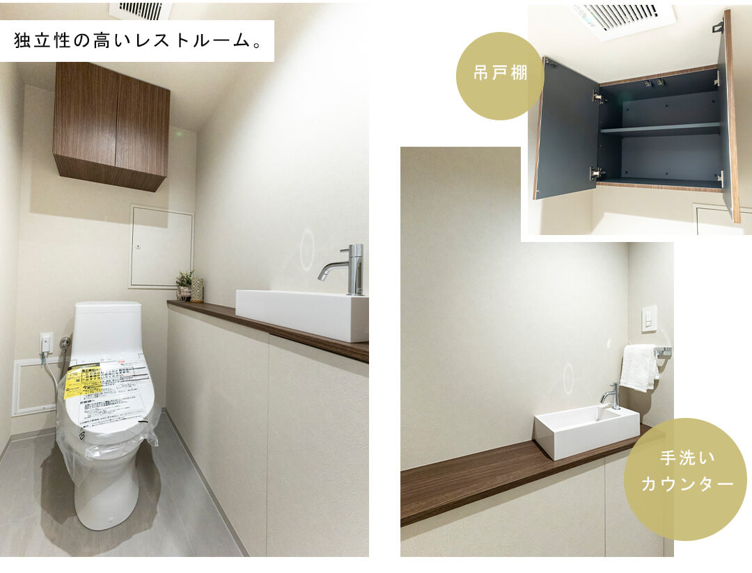 参宮橋ペアシティのトイレ