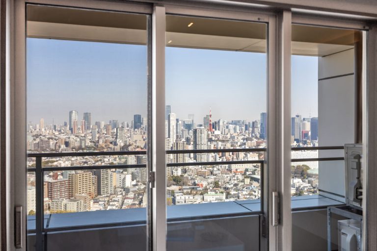 リビングダイニングからの眺望