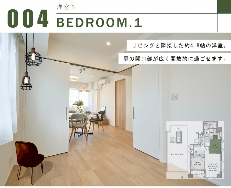 東京日本橋シティタワーの洋室1