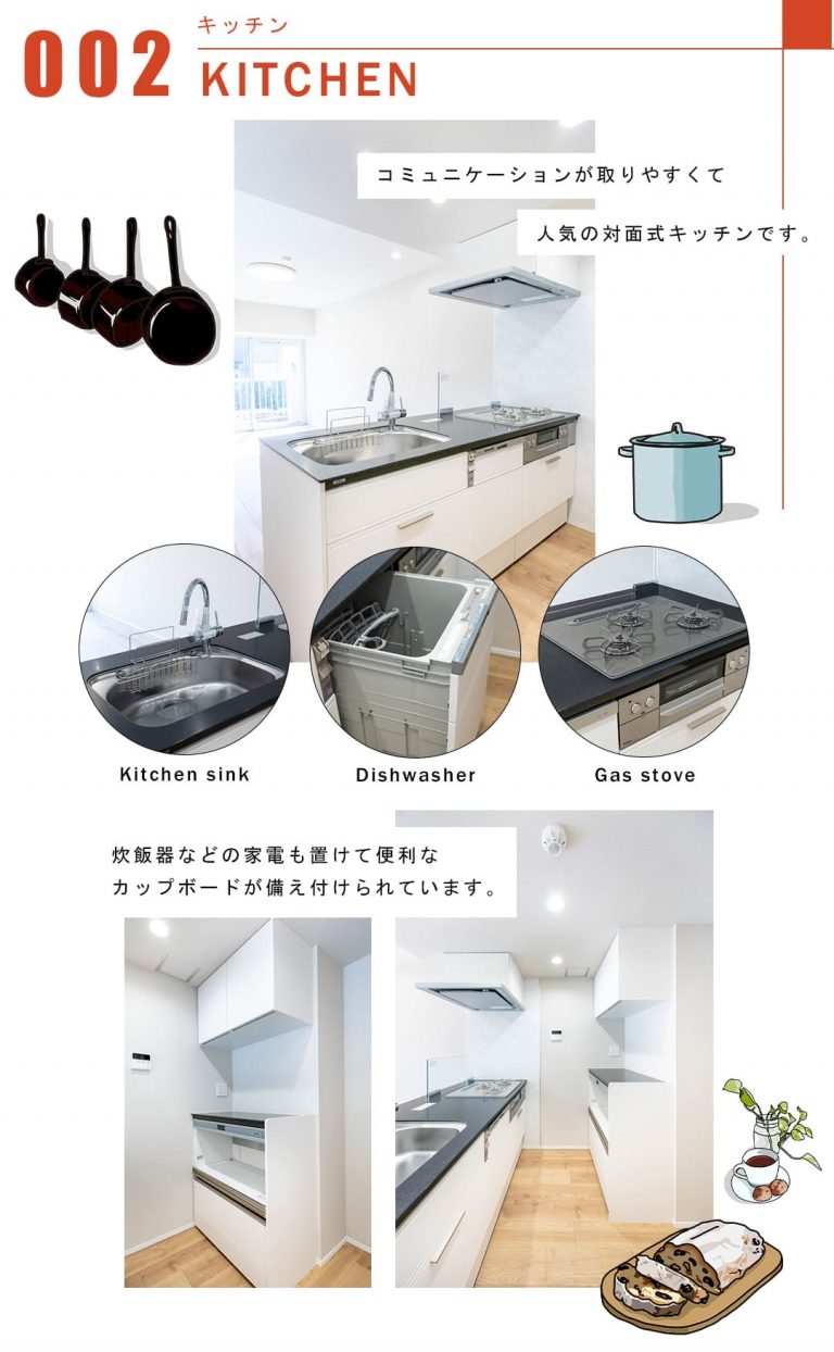002キッチン,KITCHEN