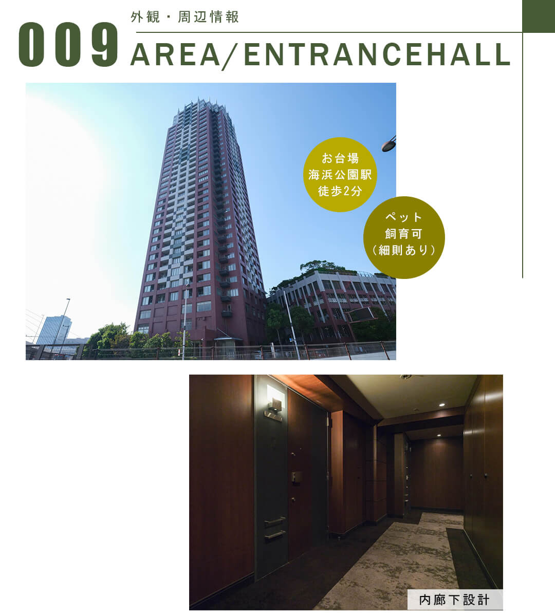 THE TOWER DAIBA EASTの外観・周辺情報