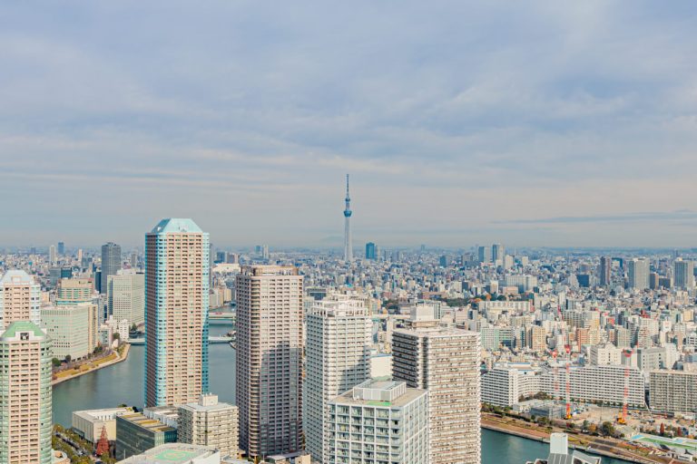 キャピタルゲートプレイスザタワー　50階部の高層階、息をのむ眺望