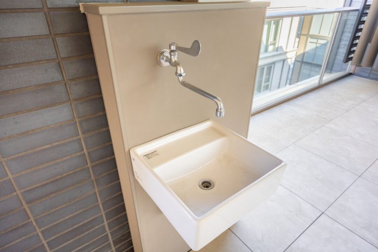 バルコニー スロップシンク