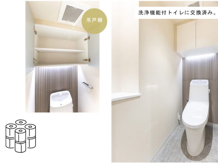 クレッセント渋谷神泉のトイレ