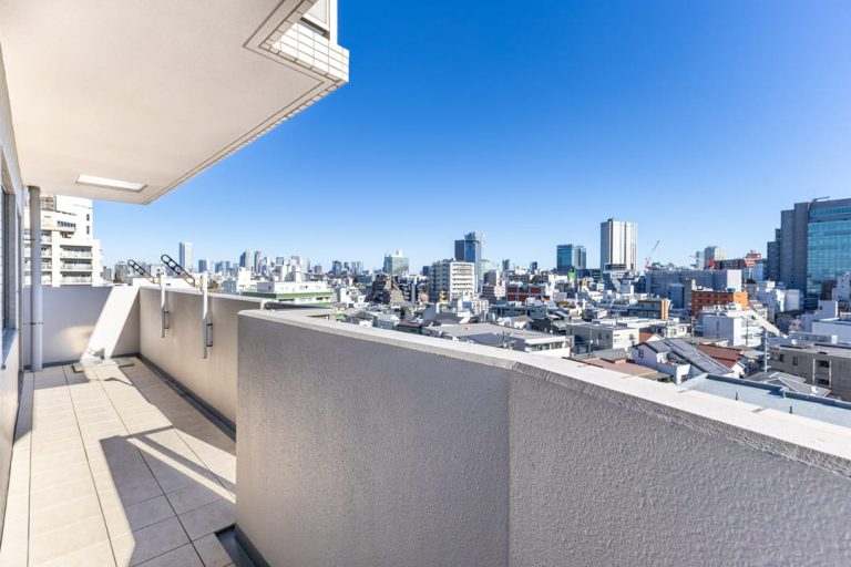 バルコニー（東側）