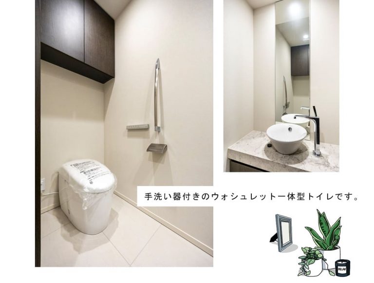 アトラスタワー五反田のトイレ