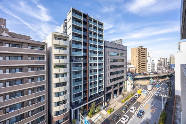 バルコニー眺望