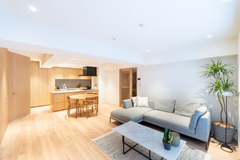 牛込神楽坂　約42㎡のルーフバルコニー付き！洗練された角部屋3LDK