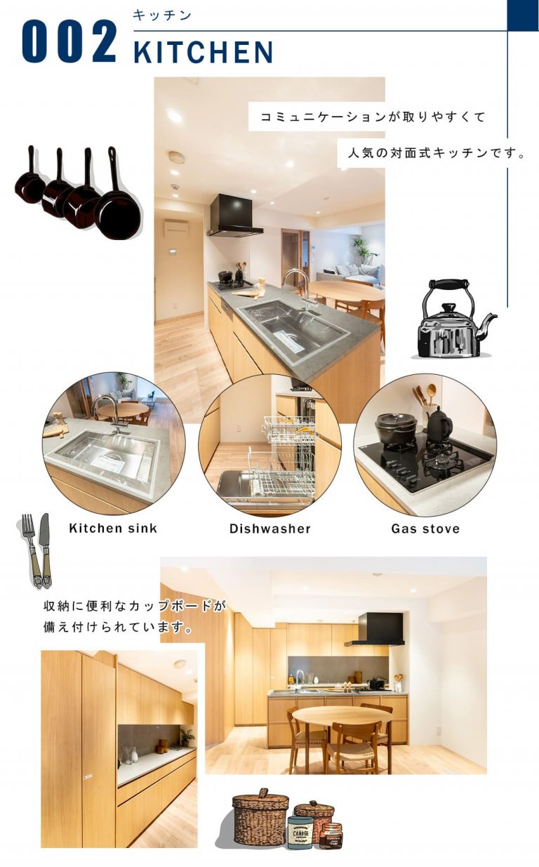 002キッチン,KITCHEN