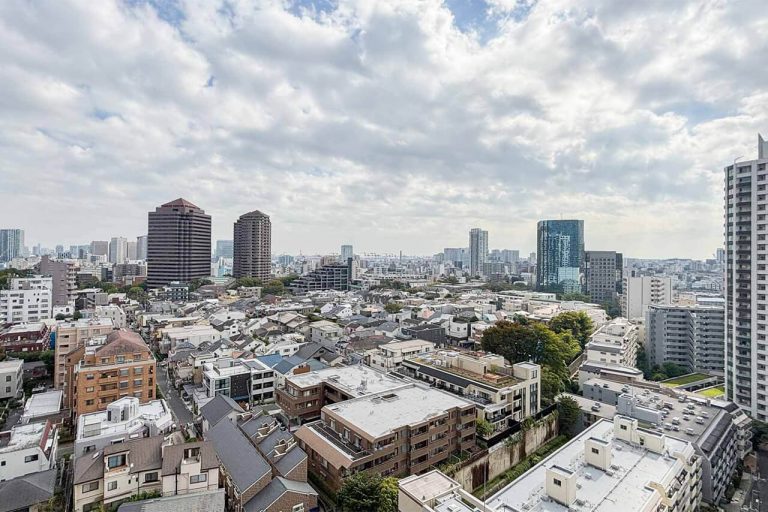 パークシティ大崎ザタワー　カーテンを開けて過ごしたい、開放的な眺望