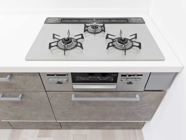 キッチン 3口ガスコンロ