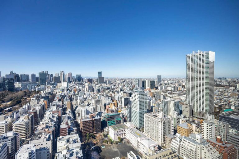 リビングダイニング眺望