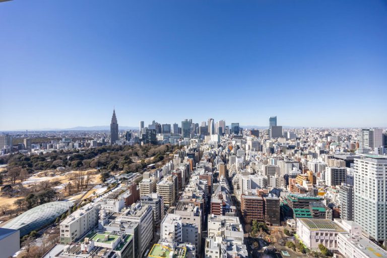 バルコニー眺望（西側）