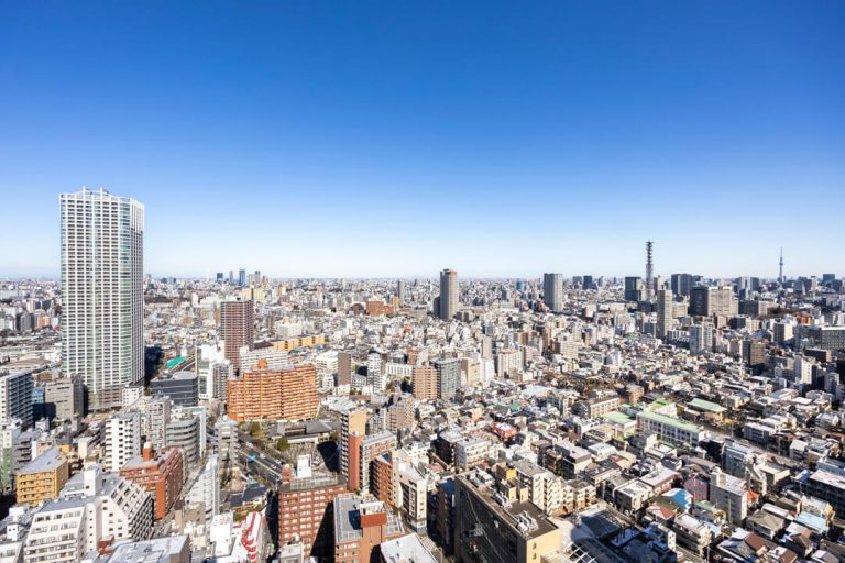 バルコニー眺望（北側）