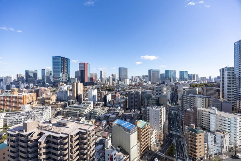 バルコニー眺望