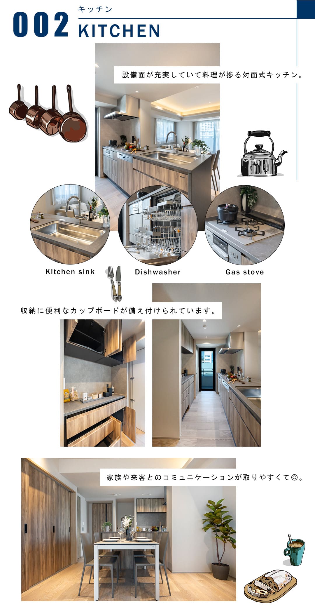 002キッチン,KITCHEN