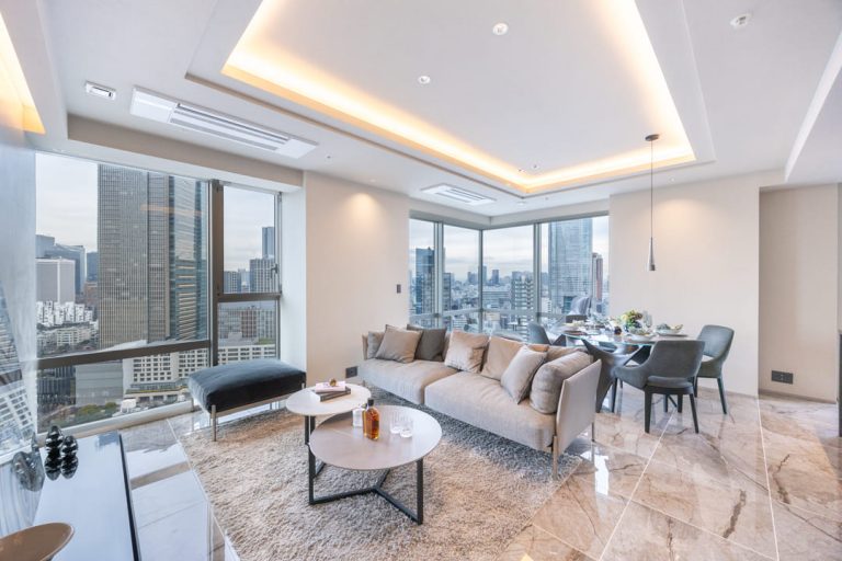 パークコート乃木坂ザタワー　25階南向き×富士を望む100㎡の開放邸宅