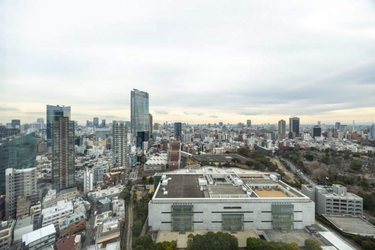 リビングダイニングからの眺望