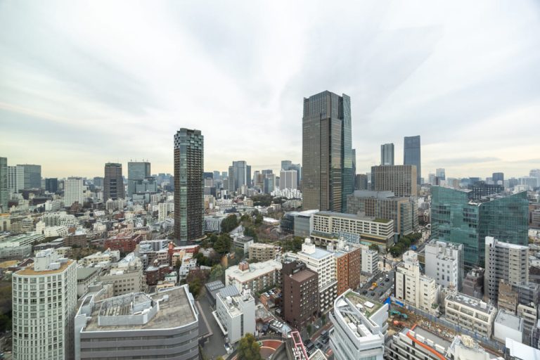 リビングダイニングからの眺望