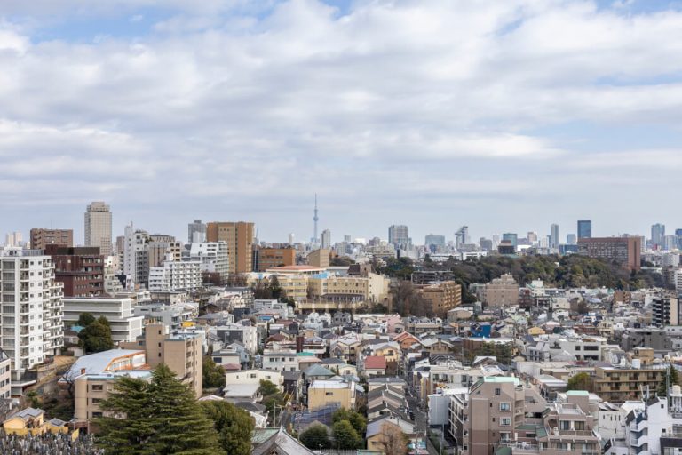 ルーフバルコニー眺望