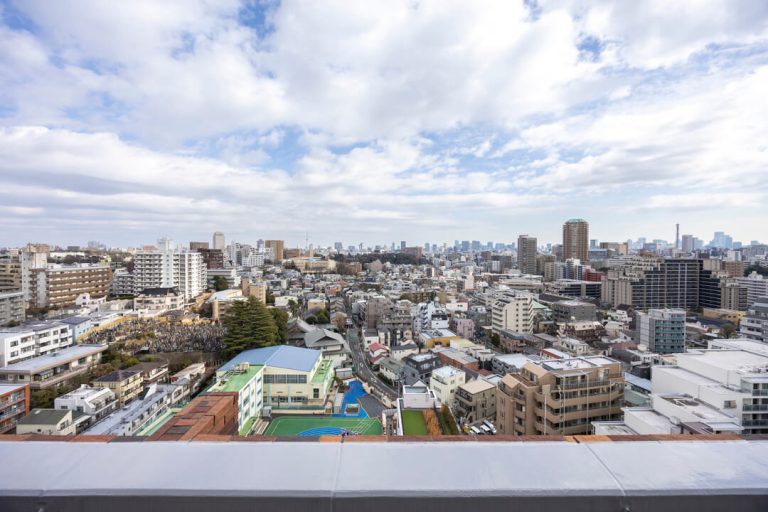 ルーフバルコニー眺望