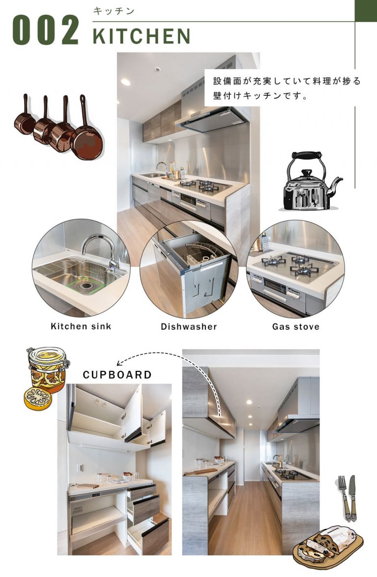 002キッチン,KITCHEN