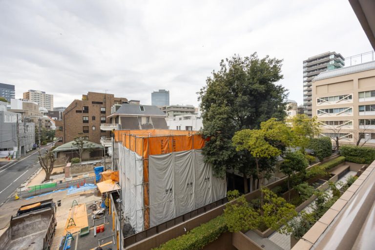 バルコニー眺望