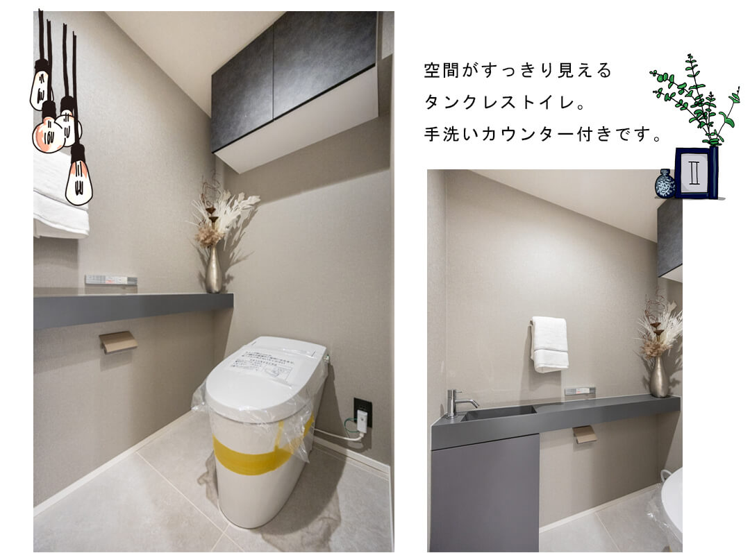 グランフォルム六番町のトイレ