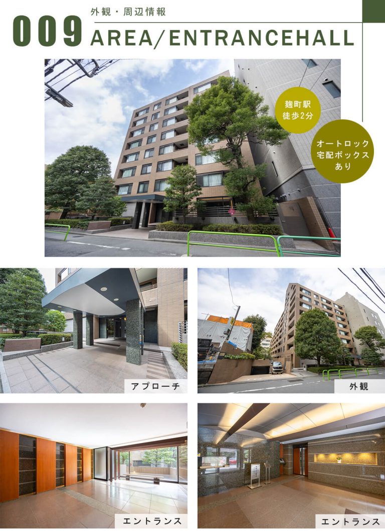 グランフォルム六番町の外観・周辺情報