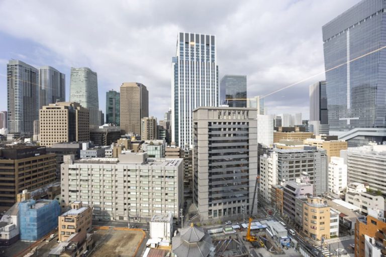 リビングダイニングからの眺望