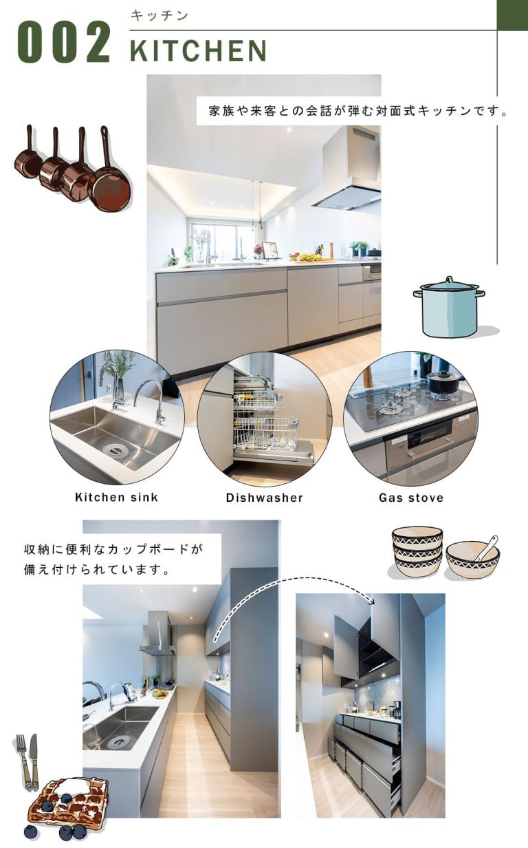 002キッチン,KITCHEN