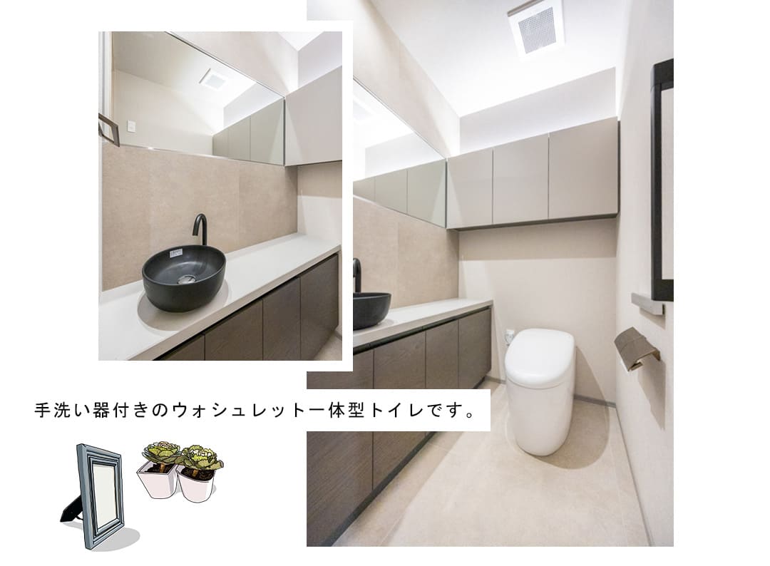 グランドメゾン渋谷大山町のトイレ