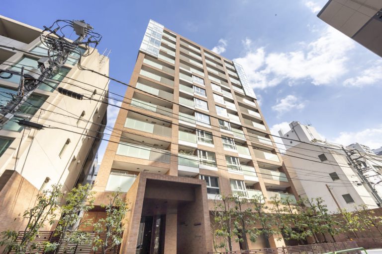 プラウド赤坂　駅から3分、ペットと一緒に最上階に住まう