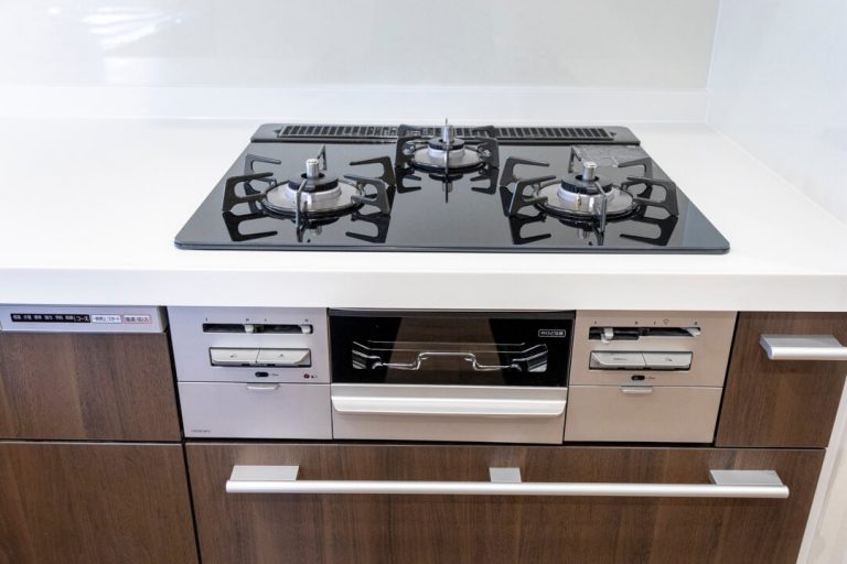 キッチン 3口ガスコンロ