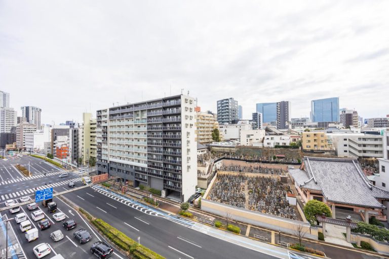 バルコニー眺望