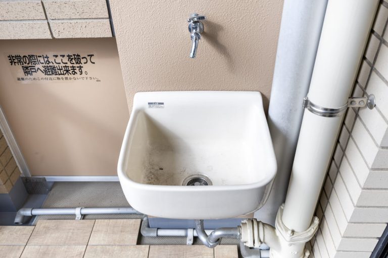 バルコニー スロップシンク