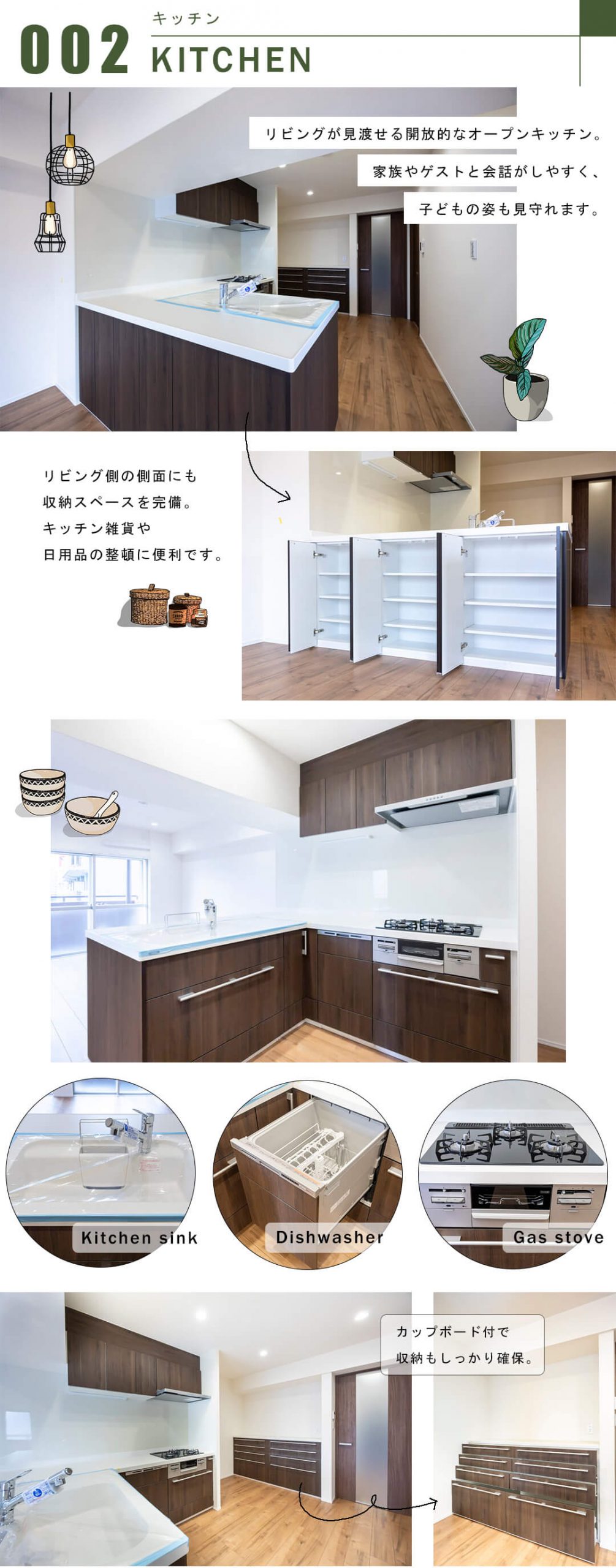 藤和白金台コープのキッチン