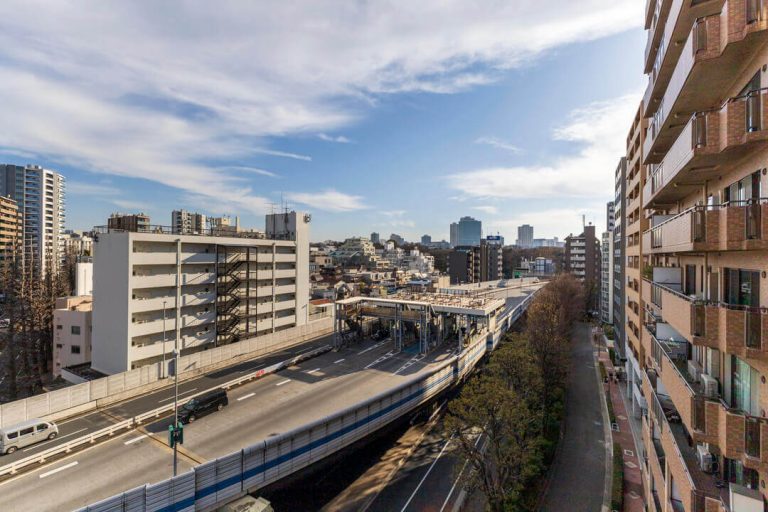 バルコニー眺望